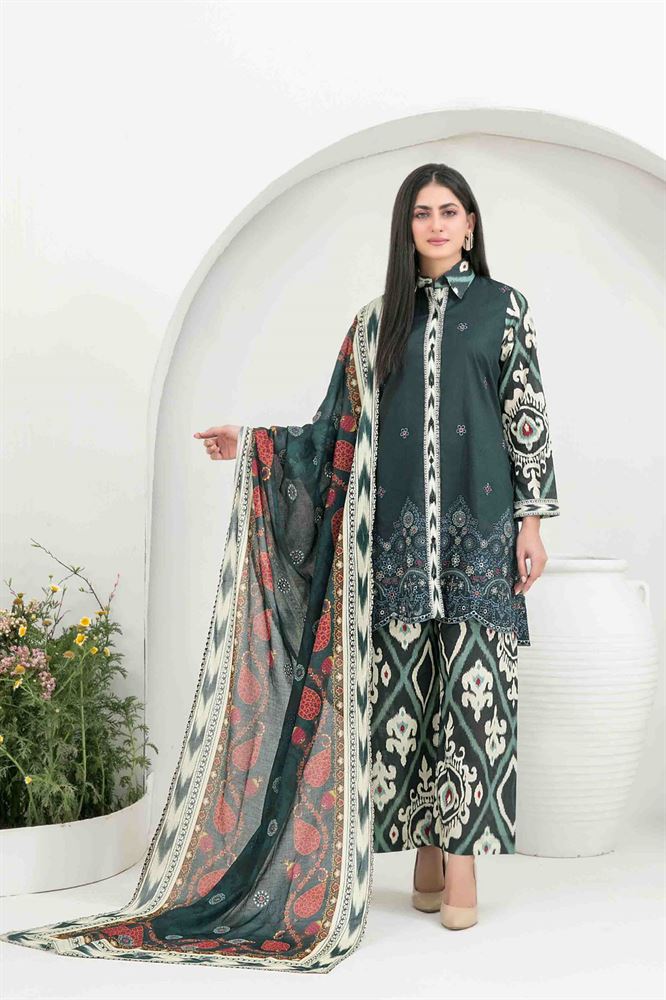 Gulposh Ethnic Wear Ensemble - Unstitched Perfection for Every Occasion