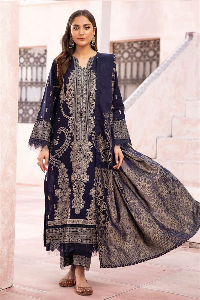 Evara Unstitched Suit - Versatile Chic for Any Occasion