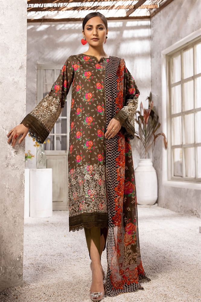 Gauhar Unstitched Dress Material - Craft Your Signature Style with Gauhar