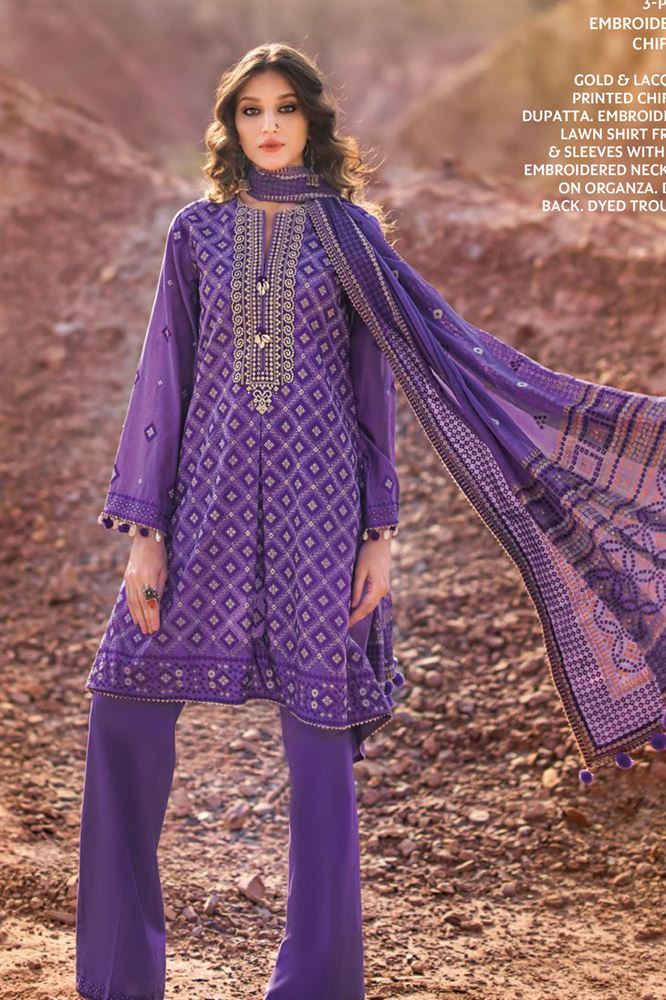 Chunari 24 Unstitched Collection - A Symphony of Colors and Elegance