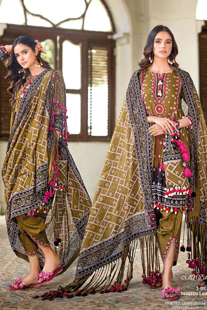 Chunari 24 Unstitched Collection - A Symphony of Colors and Elegance