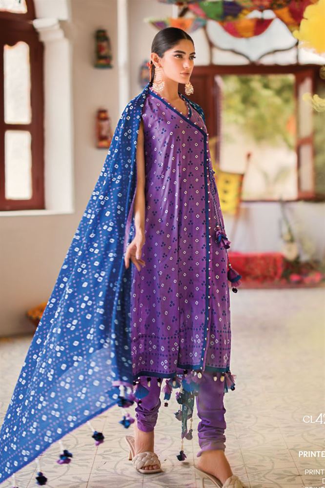 Chunari 24 Unstitched Collection - A Symphony of Colors and Elegance