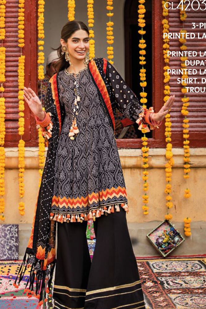 Versatile Chunari 24 Unstitched Suit - Ethnic Fashion for Every Occasion