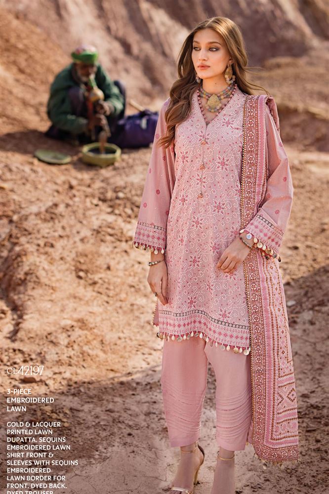 Chic Chunari 24 Women's Unstitched Suit - Fusion of Tradition and Modernity