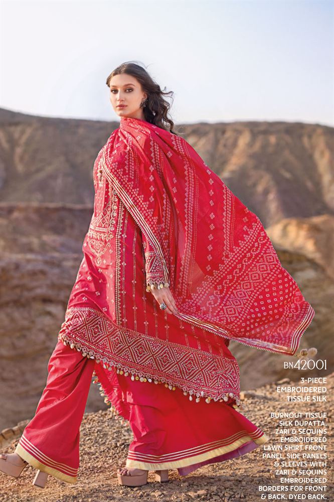 Chunari 24 Unstitched Collection - A Symphony of Colors and Elegance