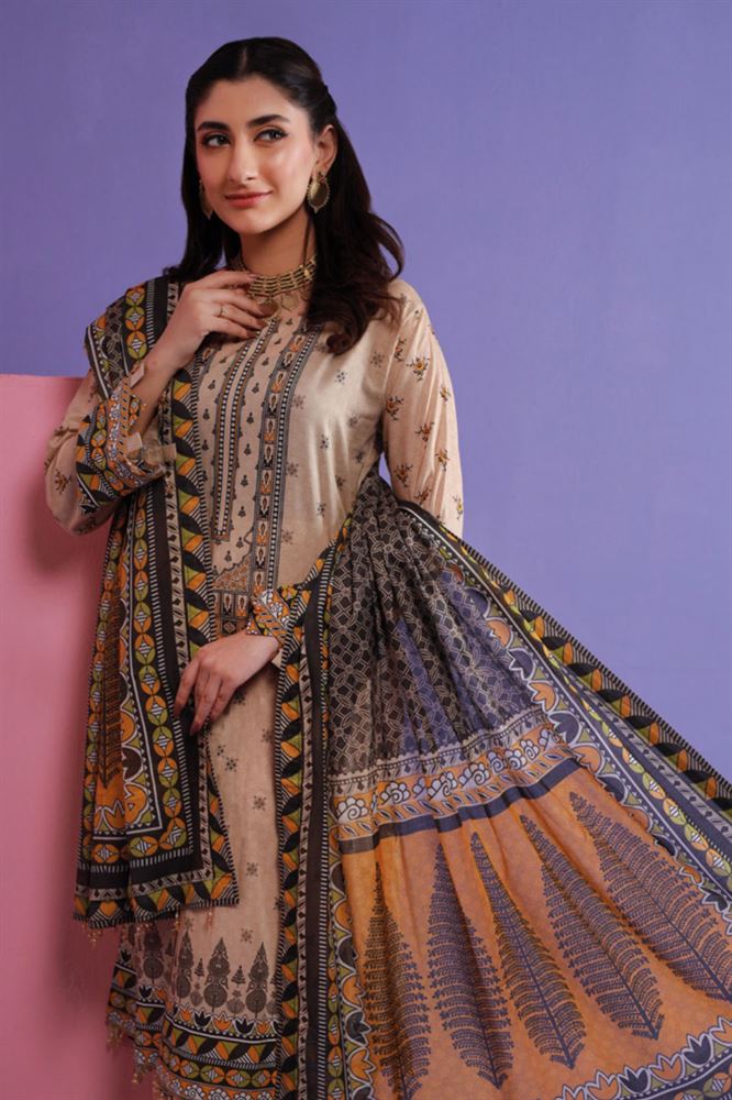 Rameen 3Pc Unstitched Collection - Luxury Fabric - Pakistani Fashion