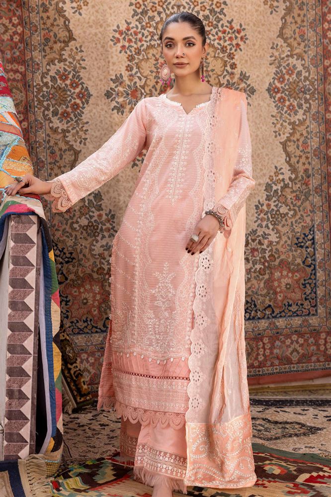 Basar 3pc Unstitched Collection - Timeless Beauty Unraveled