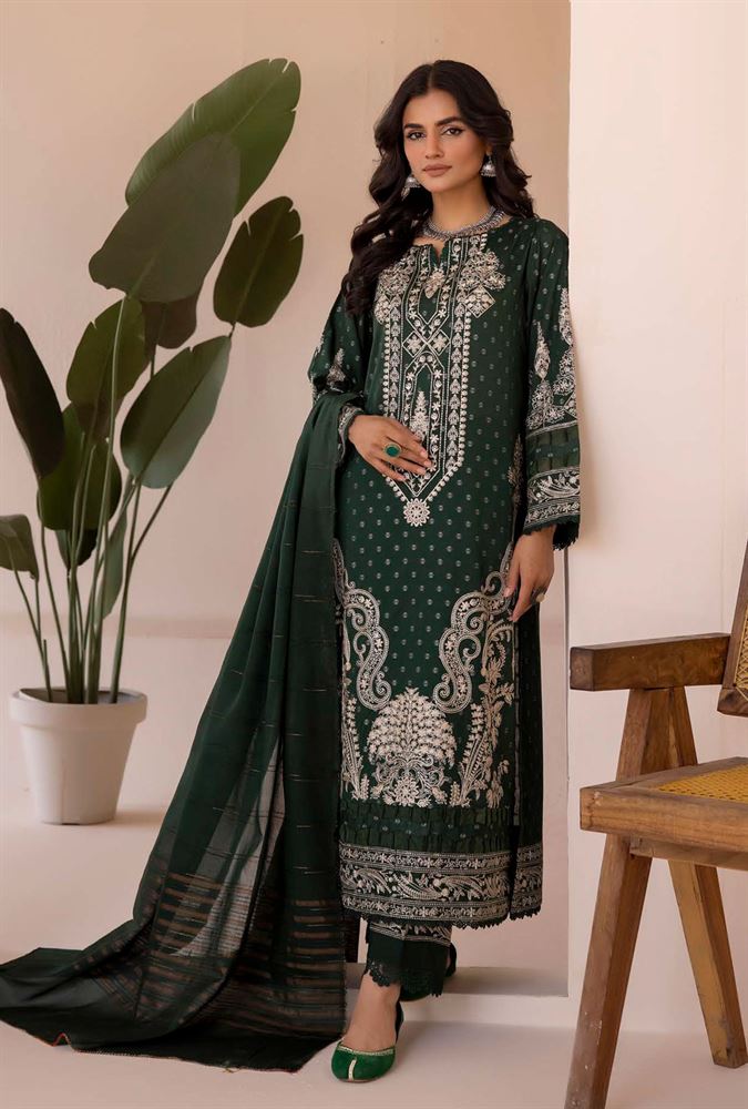 Missouri 3pc Unstitched Collection - Elegant Ensemble