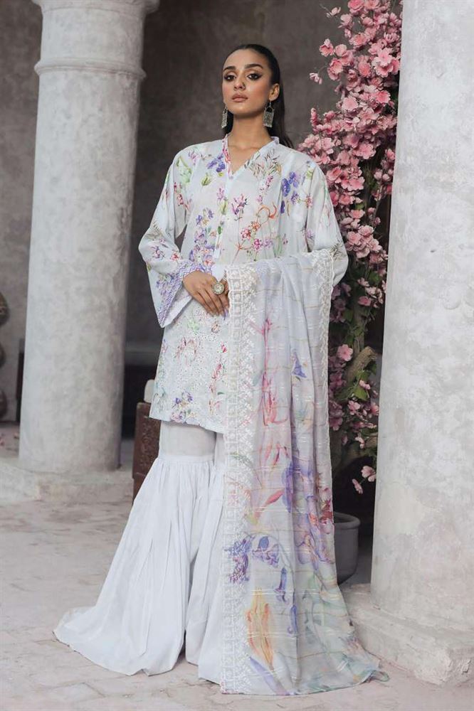 Mishaal 3Pc Vol-10 Unstitched Collection - Luxurious Fabric for Ultimate Comfort