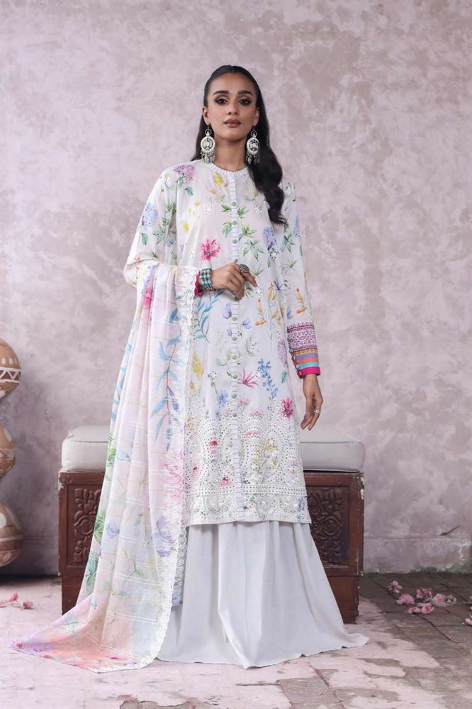 Mishaal 3Pc Vol-10 Unstitched Collection - Artistry in Fashion