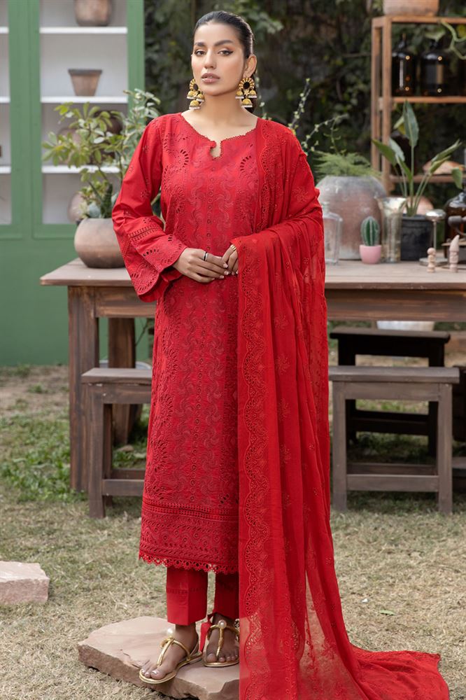 Aniyah 4Pc Unstitched Collection - Intricate Embroidery and Rich Detailing