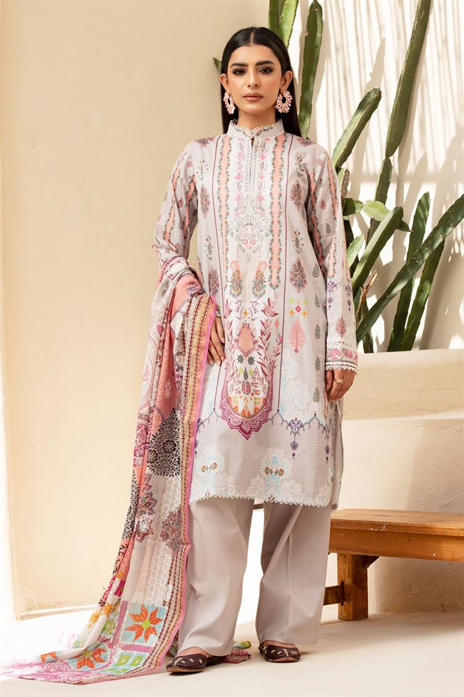 Ruhay Sukhan Vol-3 Unstitched Eid Collection - Regal Elegance