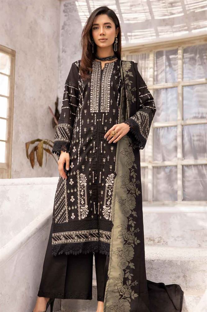 Muraad Unstitched 3pc Collection - Traditional Charm