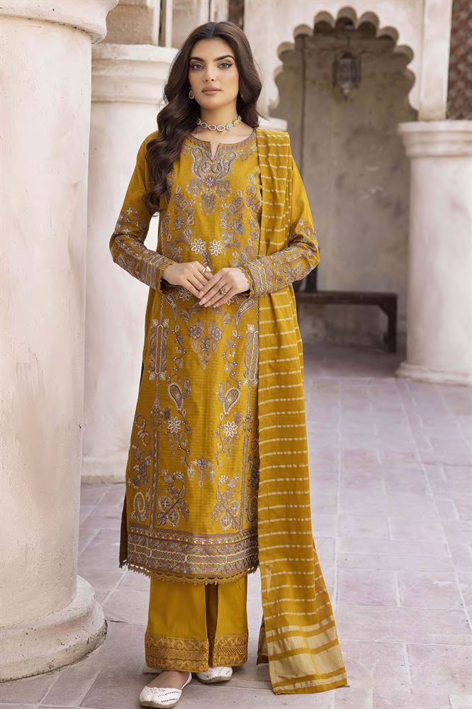 Dashat Unstitched 3pc Collection - Unleash Bold Elegance