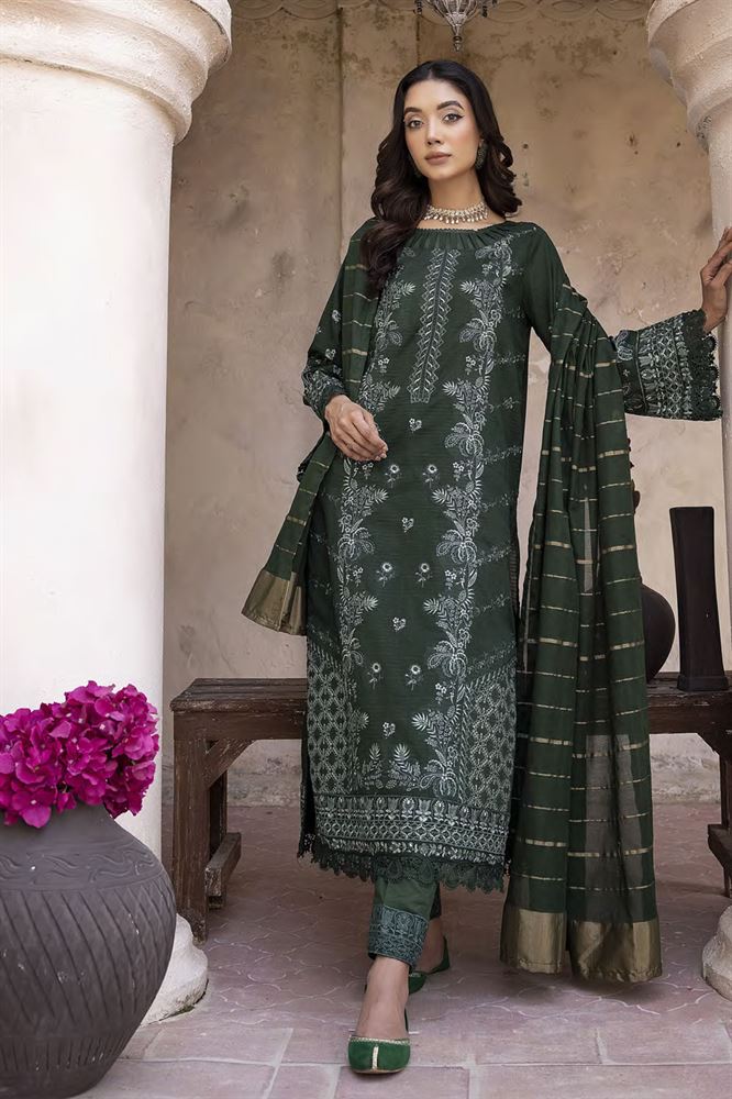 Dashat Unstitched Anarkali Suit - Radiate Strength and Grace