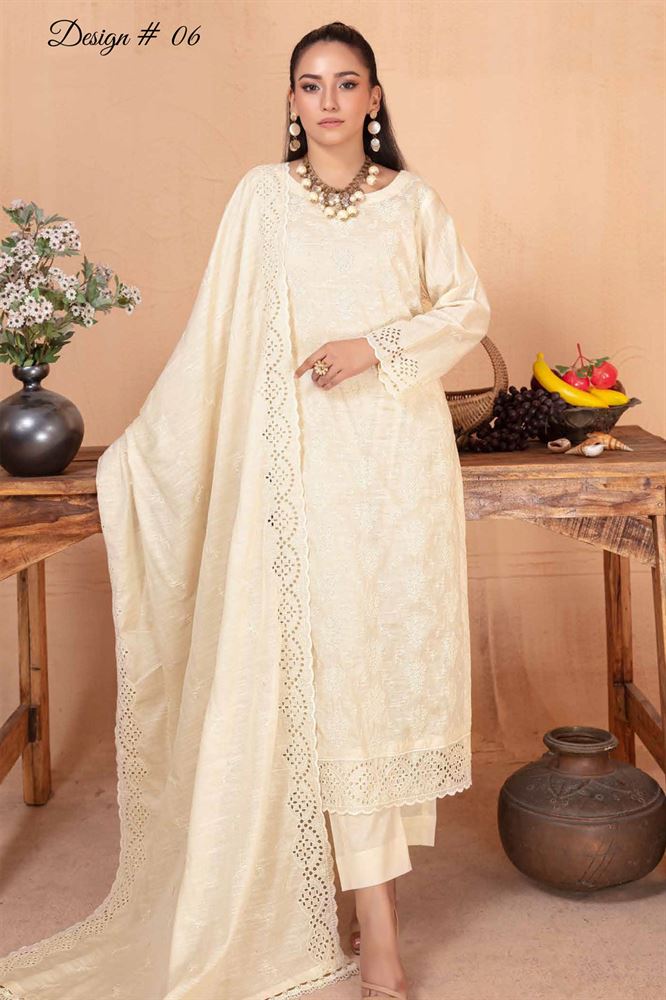 Saqafat 3Pc Unstitch Vol-1 - Exclusive Cultural Appeal