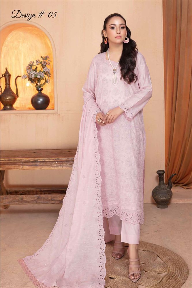 Cultural Timelessness - Saqafat Vol-1 3Pc Unstitch Textile Set
